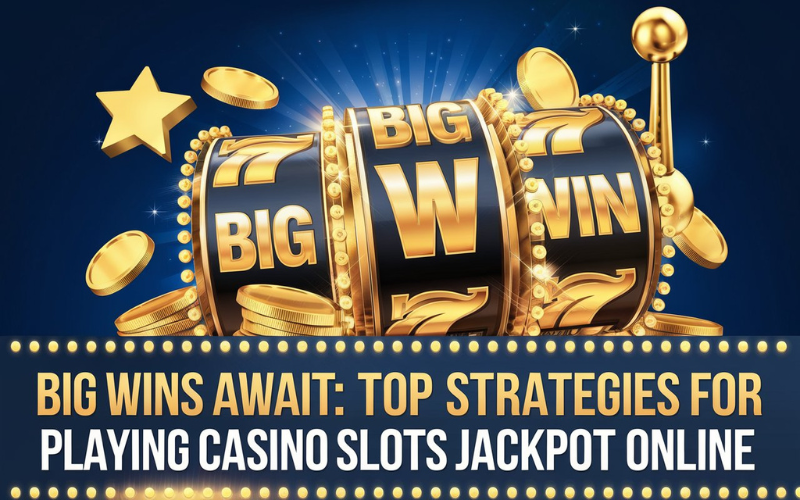 Big Wins Await: Top Strategies for Playing Casino Slots Jackpot Online